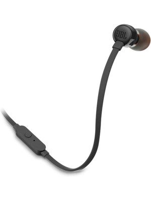 JBL TUNE 110 - In-Ear Headphone with One-Button Remote - Black JBL TUNE 110 - In-Ear Headphone with One-Button Remote - Black