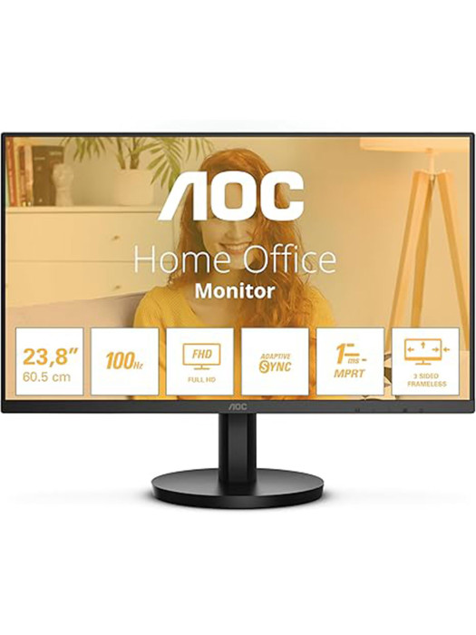 AOC 24" Inch IPS FHD 100Hz Monitor with AMD FreeSync