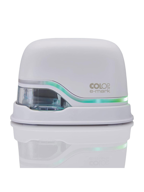 COLOP e-mark® Portable Handheld Mobile Printer – Full-Colour Inkjet Marking Device with App Control and Multi-Surface Printing