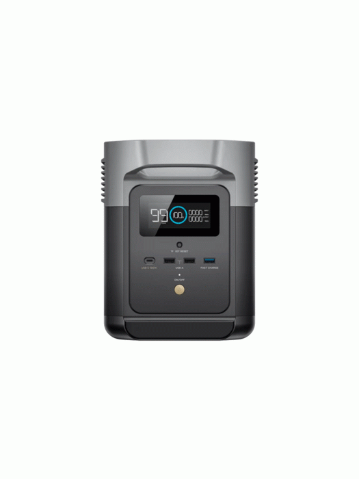 ECOFLOW Portable Power Station Delta Mini, 882Wh Solar Generator, with 2 x 1400W AC Outlets, Lithium Battery for Outdoor Power