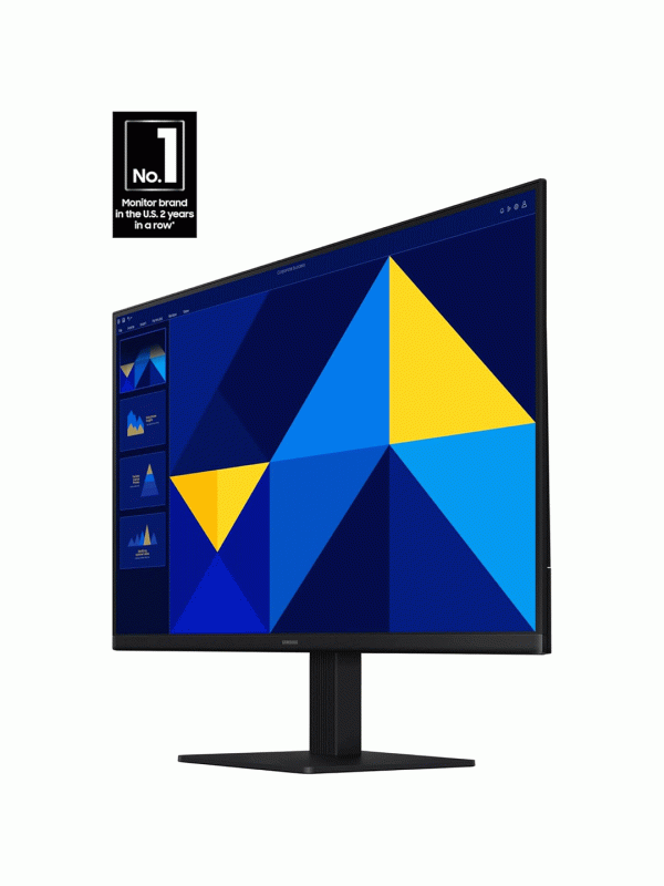 SAMSUNG 27" (S30GD) Essential Monitor S3, 100Hz Refresh Rate, Ergonomic Design, Advanced Eye Care, Game Mode
