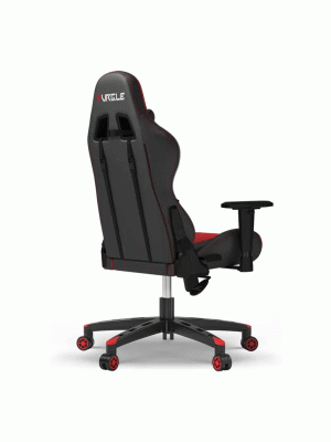 Furgle Gaming Chair, Racing Style High-Back Office Chair with Adjustable Armrests, PU Leather Ergonomic, with Headrest and Lumbar Support, Rocking Mode (RED) Furgle Gaming Chair, Racing Style High-Back Office Chair with Adjustable Armrests, PU Leather Ergonomic, with Headrest and Lumbar Support, Rocking Mode (RED)