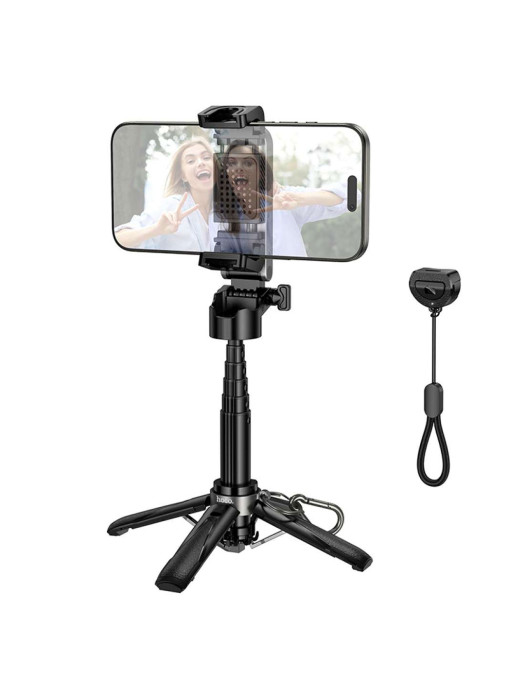 HOCO K27 Mini ALUMINUM ALLOY WIRELESS TRIPOD - SELFIE STICK