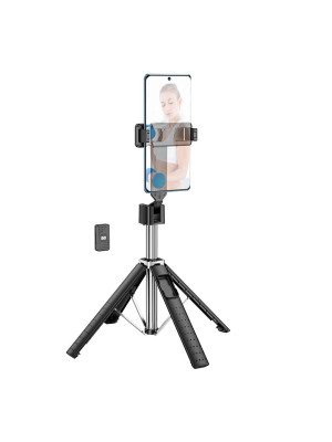 HOCO K18 Wireless Selfie Stick Tripod with Bluetooth Remote 