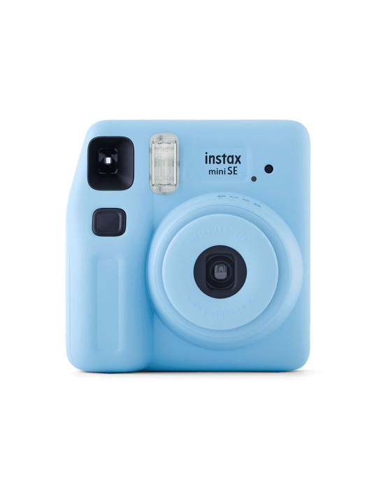 Fujifilm Instax Mini SE Instant Camera with Bonus 10 Pack Mini Film, BLUE