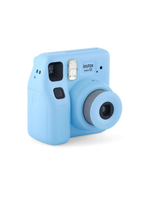 Fujifilm Instax Mini SE Instant Camera with Bonus 10 Pack Mini Film, BLUE