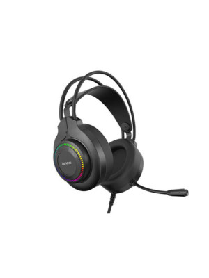 Lenovo G20-B Wired Headset RGB Light Over-Ear Gaming Headset with Noise-Cancelling Microphone for Laptop and Computer Headphone - USB Plug Lenovo G20-B Wired Headset RGB Light Over-Ear Gaming Headset with Noise-Cancelling Microphone for Laptop and Computer Headphone - USB Plug