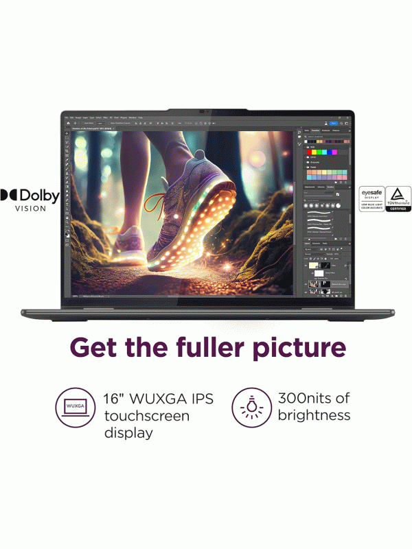 Lenovo Yoga 7 2-in-1 - Core Ultra 7 155u - 16GB RAM DDR5 - 1TB NVME - 16" inch IPS -TOUCHSCREEN With PEN