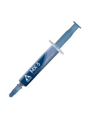 ARCTIC MX-5 (4 g) - Ultimate Performance Thermal Paste for All Processors (CPU, GPU - PC, PS4, Xbox), Extremely high Thermal Conductivity, Long Durability, Safe Application ARCTIC MX-5 (4 g) - Ultimate Performance Thermal Paste for All Processors (CPU, GPU - PC, PS4, Xbox), Extremely high Thermal Conductivity, Long Durability, Safe Application