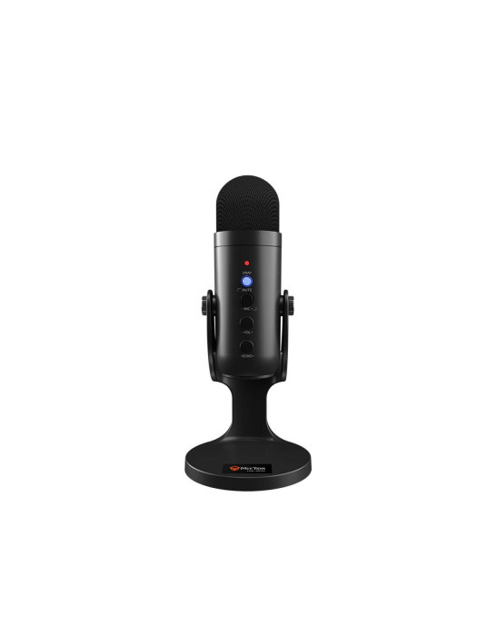 Meetion MT-MC20 Remote Meeting Desktop Corded Electric Gaming Microphone - Black