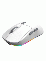 Meetion GW38 RGB Ultra-Lightweight Gaming Mouse – Tri-Mode , 600mAh Battery - White -