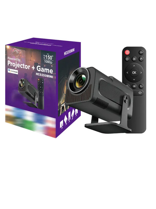 HCS350Mini Game Projector – Portable Home Gaming & Entertainment System