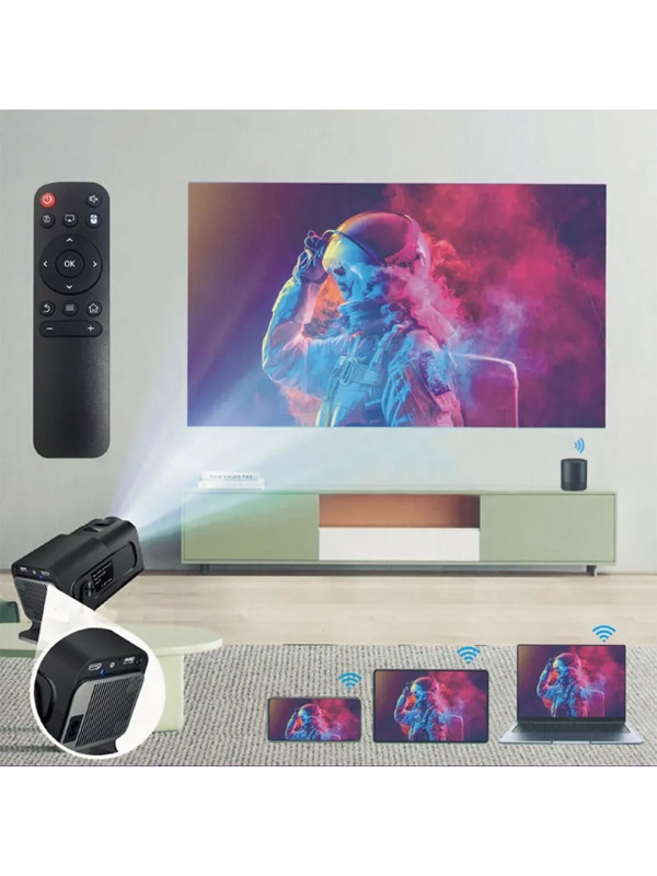 HCS350Mini Game Projector – Portable Home Gaming & Entertainment System