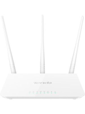 Tenda F3 300Mbps 2.4GHz Wi-Fi Router with 3 External Antennas