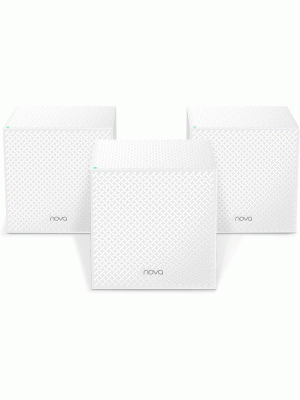 Tenda Nova Mesh WiFi System MW12 - Covers up to 500M - Tri-Band AC2100 Whole Home WiFi Mesh System - 3 -Pack Tenda Nova Mesh WiFi System MW12 - Covers up to 500M - Tri-Band AC2100 Whole Home WiFi Mesh System - 3 -Pack