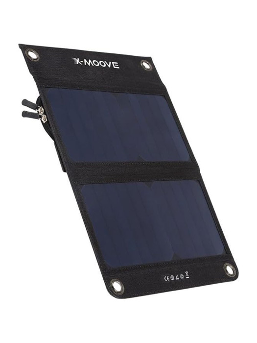 Xmoove Trek Solar Panel 12W with Integrated Battery 10,000 mAh