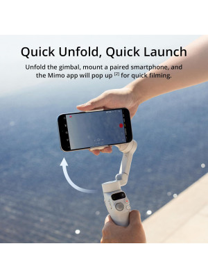 DJI Osmo Mobile 7 Gimbal Stabilizer for iPhone, Android, Built-in Tripod, Ultra-Light, Comfortable Grip, 3-Axis Phone Gimbal, ActiveTrack 7.0, ShotGuides, One-Tap Edit, 10hrs Use, Phone Charging