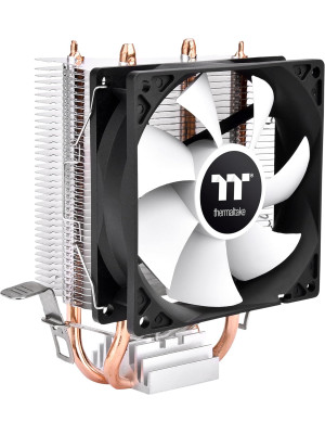 Thermaltake Contac 9 SE CPU Cooler, 120W Cooling Power, 92mm PWM Fan, Support Intel LGA 1700/ AMD AM5,AM4, CL-P106-AL09WT-A, Black Thermaltake Contac 9 SE CPU Cooler, 120W Cooling Power, 92mm PWM Fan, Support Intel LGA 1700/ AMD AM5,AM4, CL-P106-AL09WT-A, Black