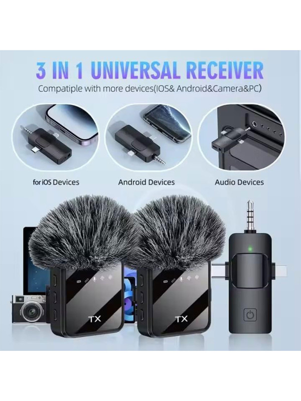 F11-2 Wireless Microphone, Dual Channel 