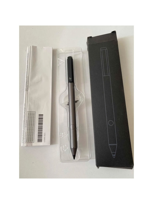 HP Pen Original Rechargeable Tilt Pen for Spectre Envy X360 Series Laptop with Ink Capability and Touch Screen (Dark Ash Silver) 929863-001 HP Pen Original Rechargeable Tilt Pen for Spectre Envy X360 Series Laptop with Ink Capability and Touch Screen (Dark Ash Silver) 929863-001