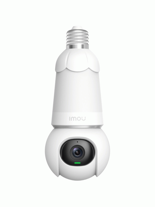 Imou 2K Light Bulb Security Camera Outdoor Wireless with AI Human/Vehicle Detection, 360° CCTV Home WiFi IP Indoor Camera, Color Night Vision, Siren, Auto Tracking,2-Way Audio,Works with Alexa,E26/E27