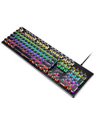 T-WOLF T75 Punk Mechanical Keyboard – RGB Backlit Retro Gaming Keyboard T-WOLF T75 Punk Mechanical Keyboard – RGB Backlit Retro Gaming Keyboard