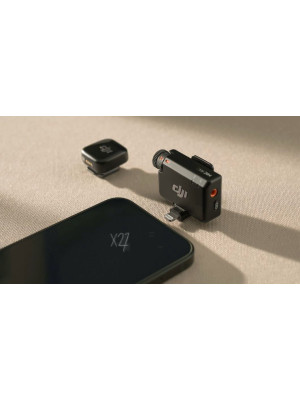 DJI Mic Mini single (2 TX + 1 RX + Charging Case) - Wireless Microphone