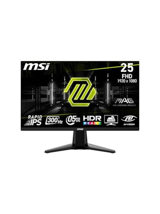 MSI MAG 255XF 25 Inch FHD Gaming Monitor ,300 Hz, 0.5ms