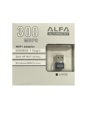 USB WiFi Adapter ALFA  300Mbps