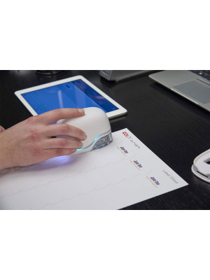 COLOP e-mark A4 Label Sheets – 300 Precision-Cut Adhesive Labels (48 x 18 mm)