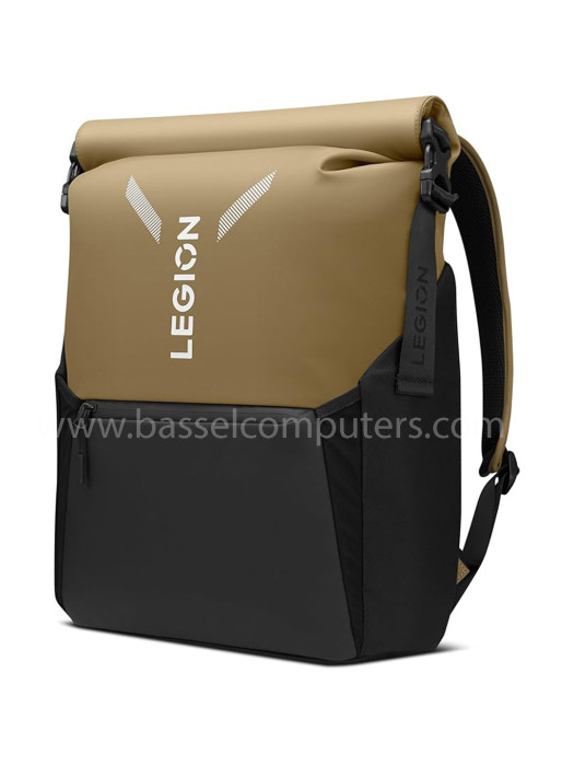 Lenovo Legion Backpack C4, Expandable Capacity up to 25L, Fits 16-inch Laptops, Water Resistant Bag