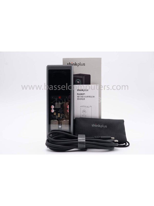 Lenovo ThinkPlus 140W High-Power 20000mAh Portable Power Bank with 3-Port Digital Hybrid Charger