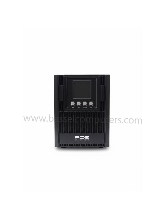 PCE EX1000 1kVA Online UPS (1000VA / 900W) | Double-Conversion | 220–240V | LCD Display