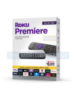 Roku Premiere TV BOX| HD/4K/HDR Streaming Media Player, Simple Remote and Premium HDMI Cable, Smart Android TV