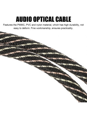 Optical Audio Fiber Cable Male Cord
