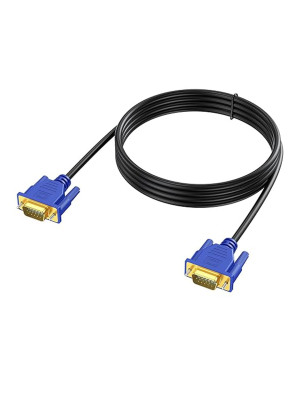 VGA CABLE 1.5M FOR LAPTOP-DESKTOP-MONITOR-PROJECTOR VGA CABLE 1.5M FOR LAPTOP-DESKTOP-MONITOR-PROJECTOR
