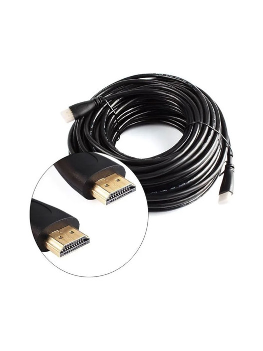 HDMI CABLE 15M FOR COMPUTER, DESKTOP, LAPTOP, PC, MONITOR, PROJECTOR 