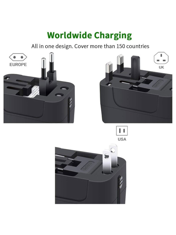 All in One Universal Travel Adaptor All in One Universal Travel Adaptor