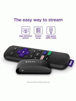 Roku Express | HD Roku Streaming Device with Simple Remote Roku Express | HD Roku Streaming Device with Simple Remote