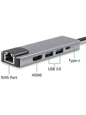 5-IN-1 TYPE C ADAPTER - USB C HUB