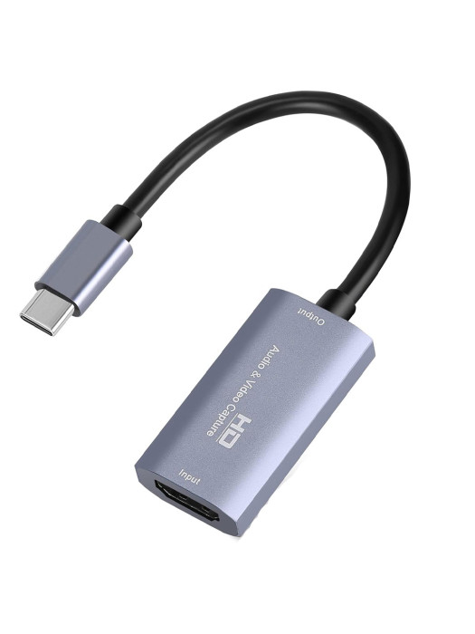 VIDEO CAPTURE CARD, USB3.0 HDMI TO USB TYPE-C