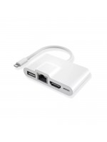 Apple Lightning to HDMI Type C Ethernet USB Adapter