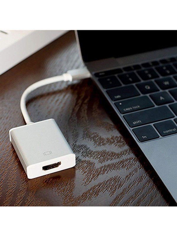 USB 3.1 Type C (Thunderbolt 3 Compatible) to HDMI 4K Adapter