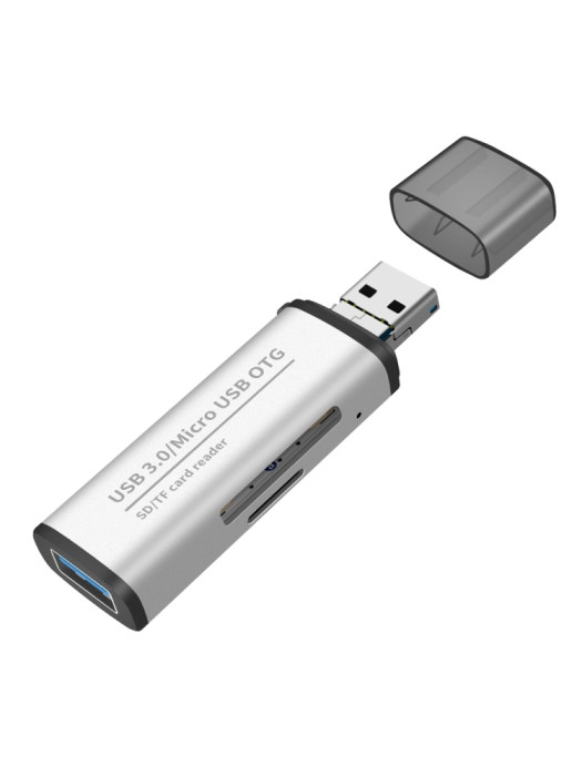 USB A & MICRO USB MULTIPLE CARD READER
