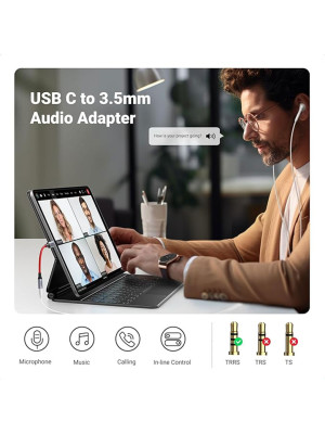 apple Lightning to Female AUX headphones Jack adapter