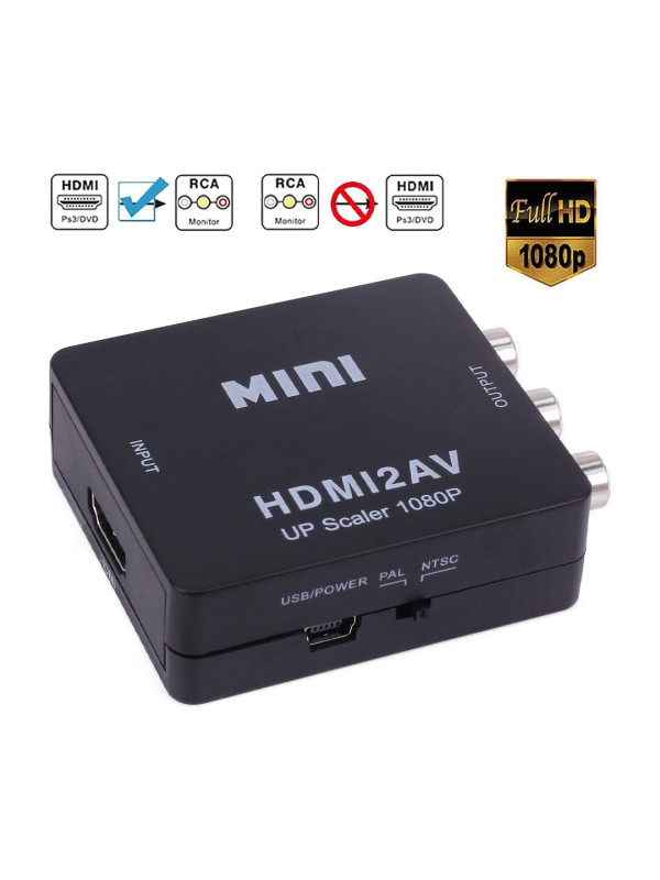 MINI HDMI TO AV CONVERTER