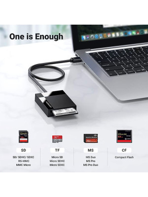 Ugreen 4-in-1 USB 3.0 SD/TF Card Reader