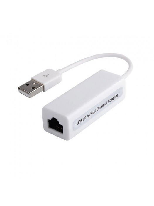 USB 2.0 to Ethernet RJ45 Internet LAN 10/100Mbps Network Converter Adapter Cable