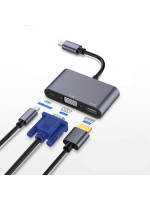USB C Converter to HDMI, VGA, PD
