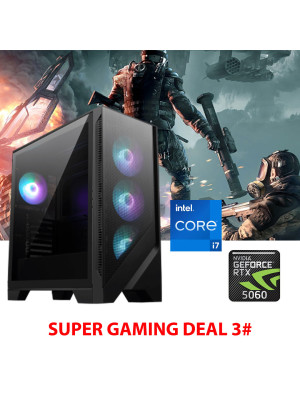 PC Deal #3 Intel Core i7-13700 - 32GB RAM DDR5 - 500GB SSD NVME - RTX 5060 8GB - HDD 2TB